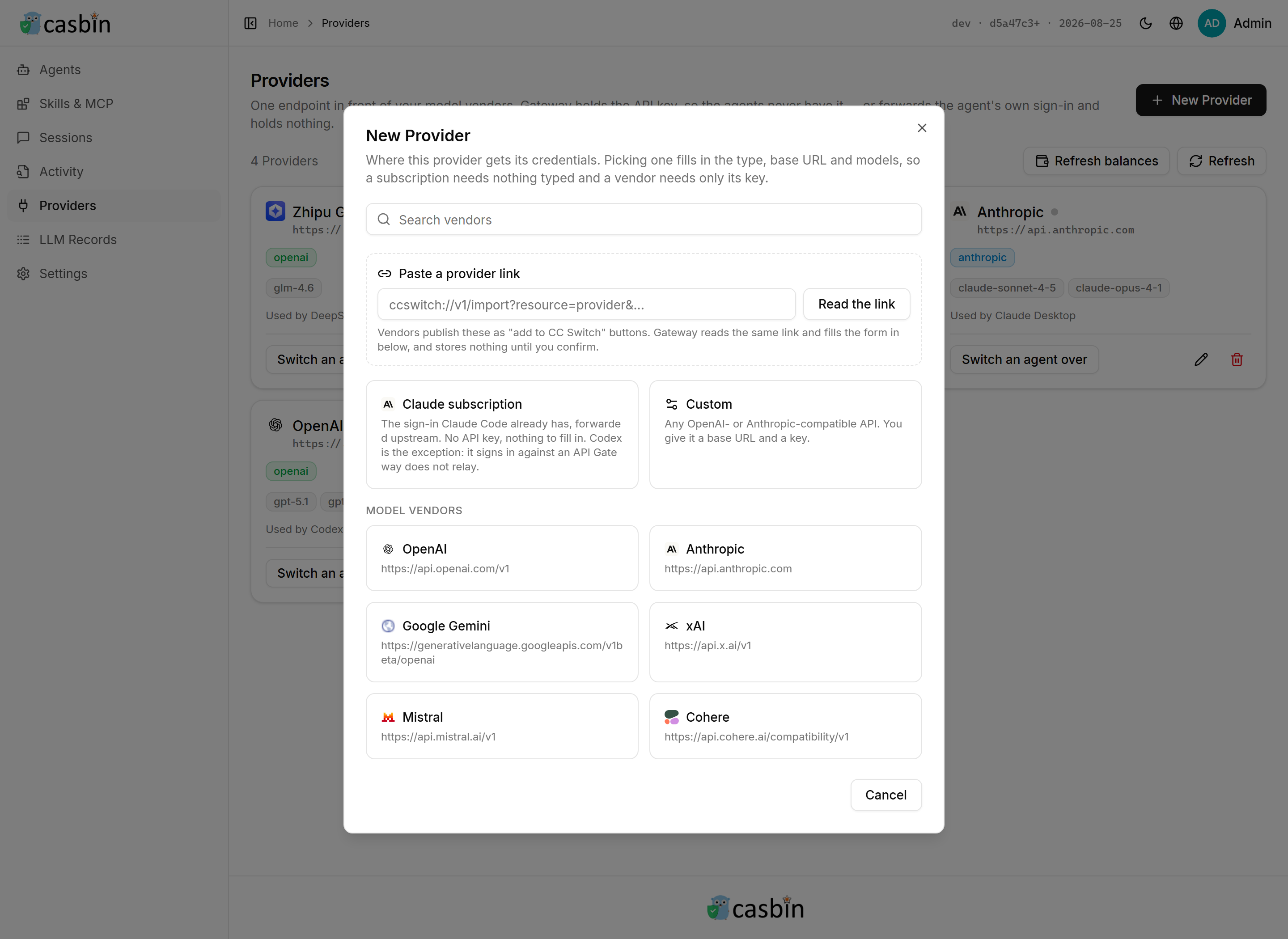 New Provider